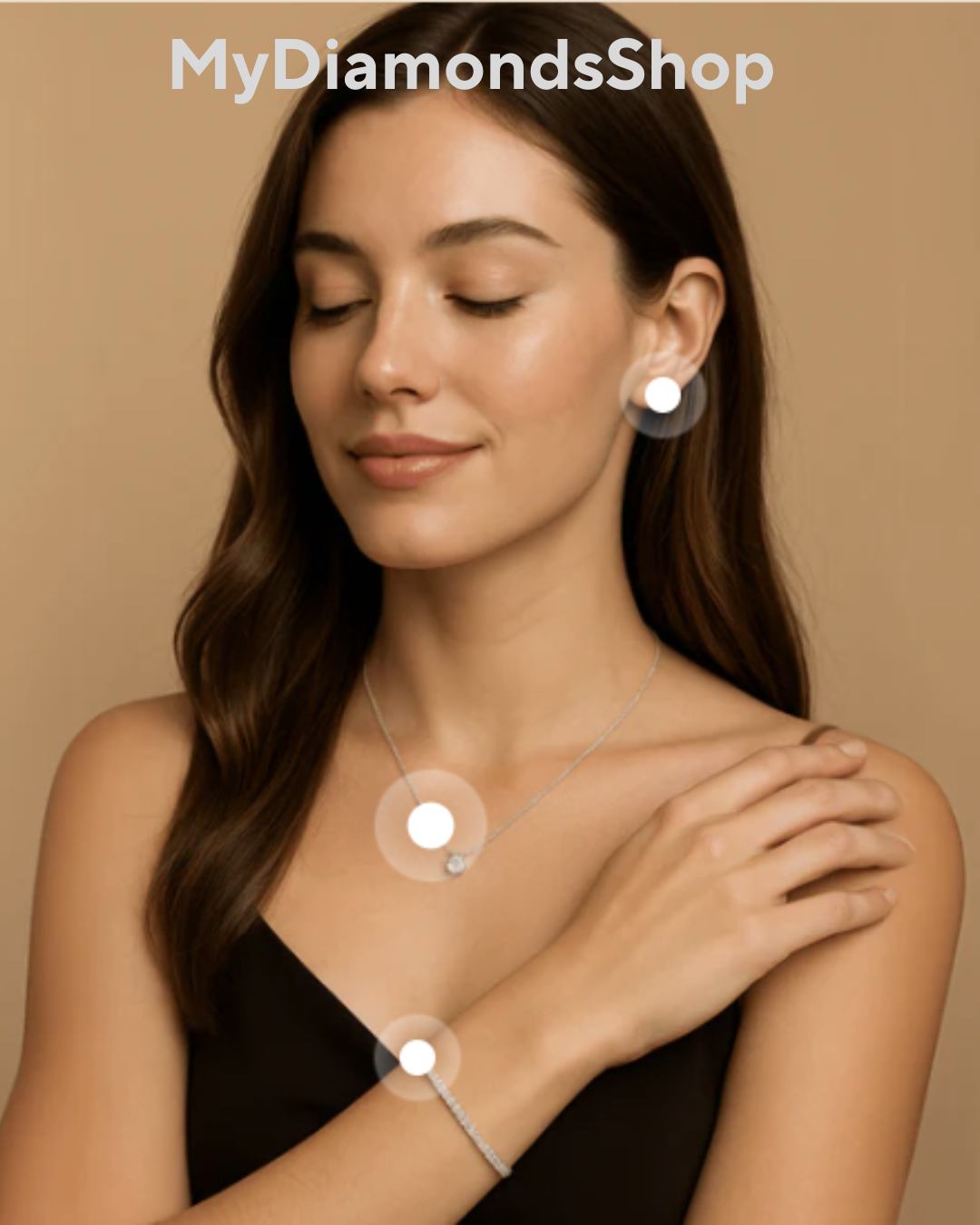 14K Gold Four Prong Round Brilliant Lab-Grown Diamond Stud Earrings (1.00 CTW - F-G / VS