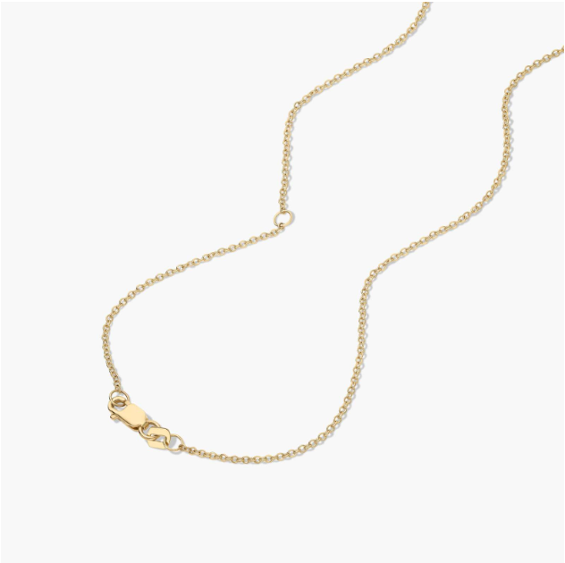 14K Gold Four Prong Basket Solitaire Lab-Grown Diamond Pendant (1.00 CTW - F-G / VS2-VS1)