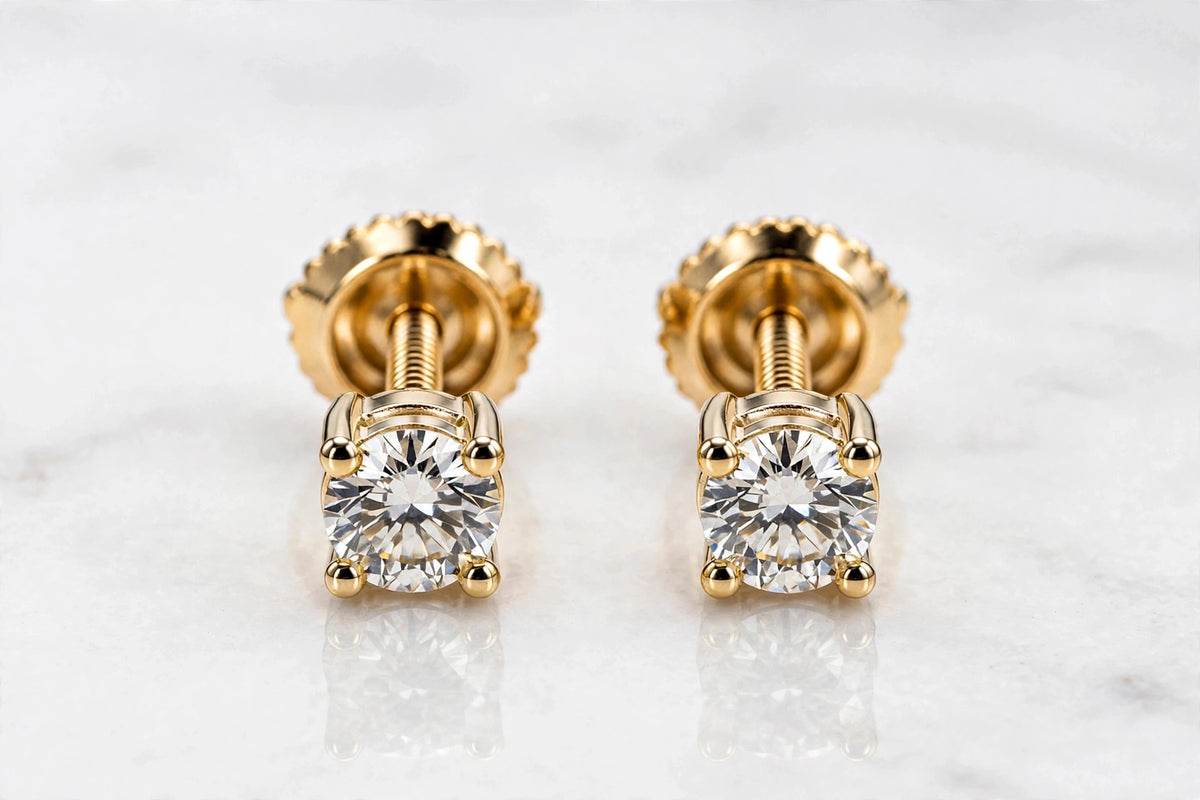 1ct yellow gold front