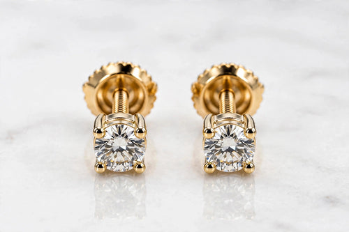 1ct yellow gold front