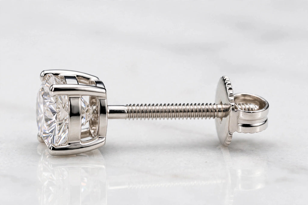 2ct white gold side