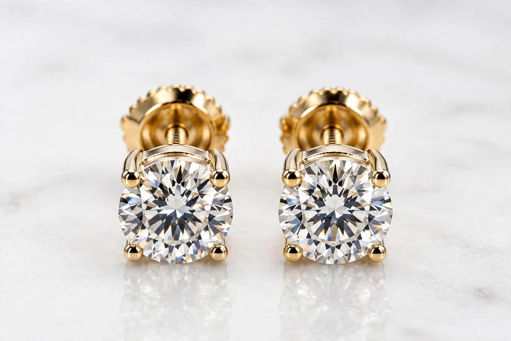 2ct yellow gold front