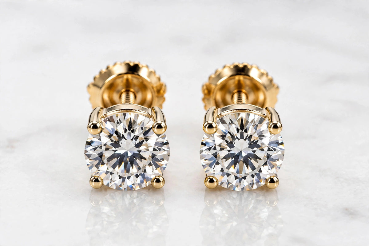3ct yellow gold front