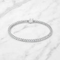 8ct tennis bracelet white front