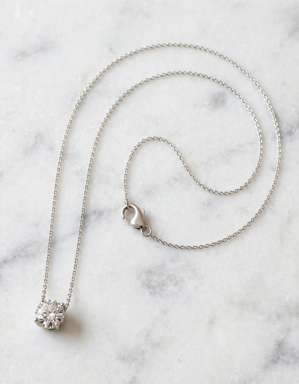 1ct pendant clasp 18in white 0 37808a16 e461 4562
