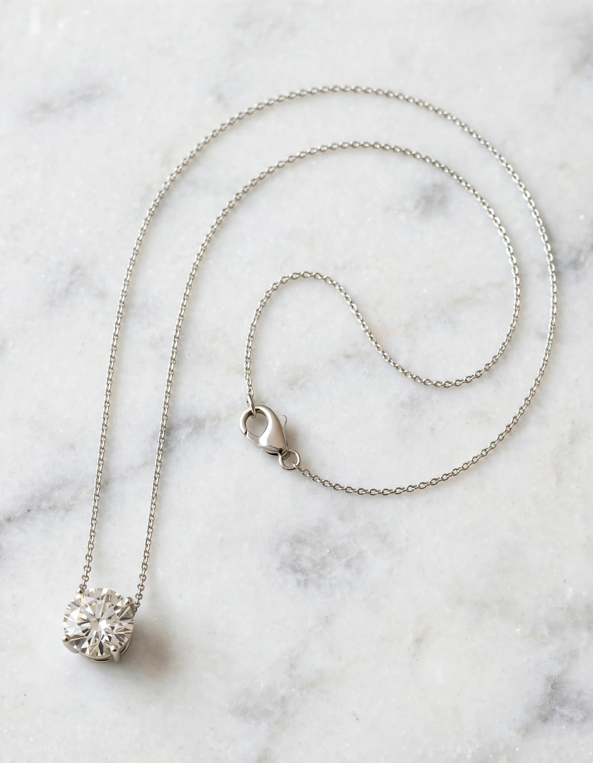 2ct pendant clasp 18in white 0 a38549a0 87a5 4e8b