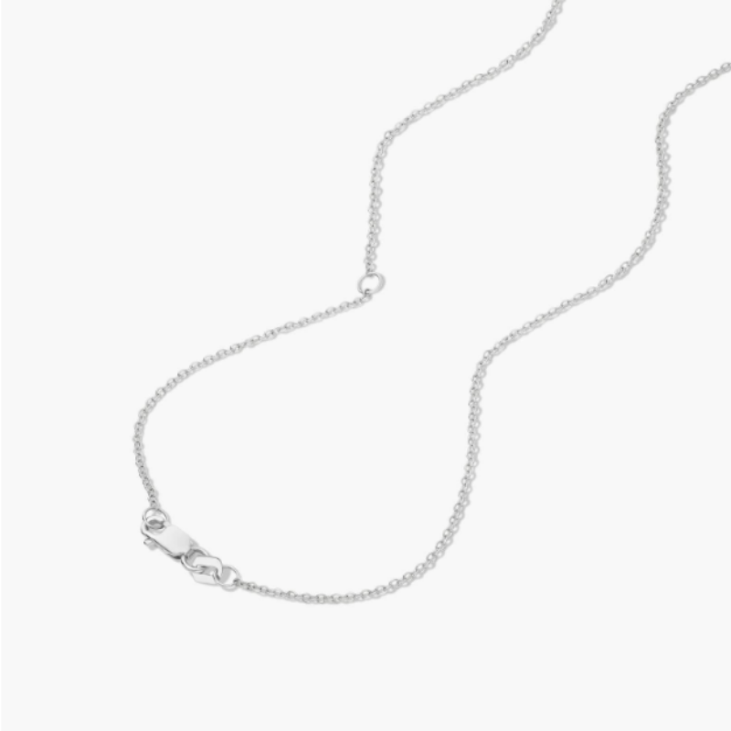 14K Gold Four Prong Basket Solitaire Lab-Grown Diamond Pendant (1.00 CTW - F-G / VS2-VS1)